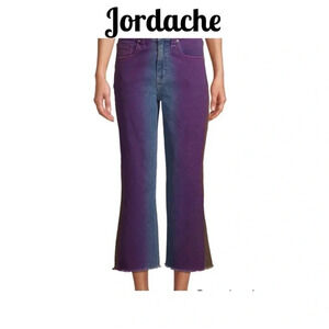 Jordache Vintage Farrah Crop Flare Jeans